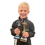 Boy with Trophy